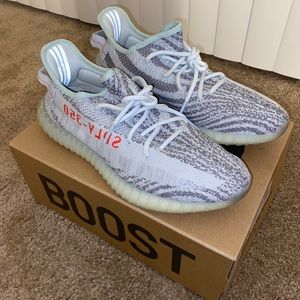 Yeezy Adidas Boost 350 V2 in Blue Tint